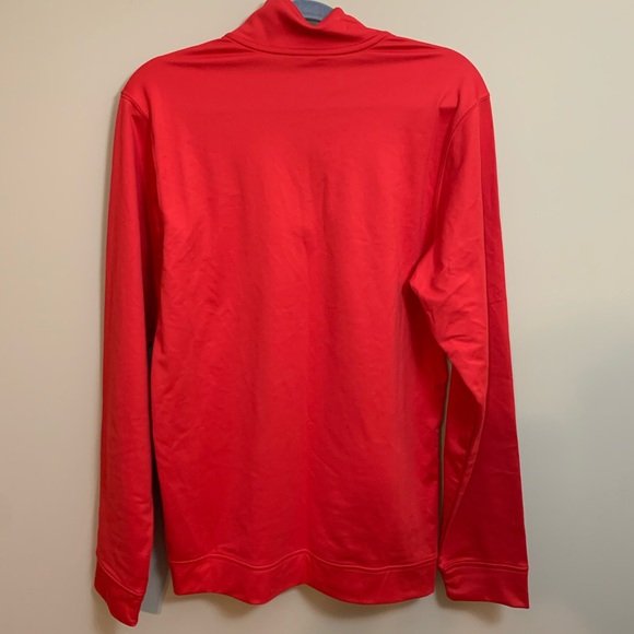 Nike dri-fit 1/4 Zip Red Black Small UCM Mules - Picture 5 of 5